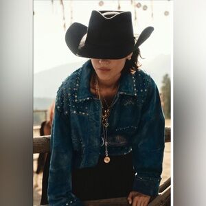 NEW 🔥Free people We the Free Suzy Studded Suede Jacket